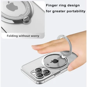 کاور اسپارتان مدل Ring Stand Strap مناسب برای گوشی موبایل اپل iPhone 16 Pro به همراه بند