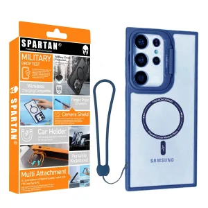 کاور اسپارتان مدل Case Pro Magnetic Apple Strap مناسب برای گوشی موبایل سامسونگ Galaxy S24 Ultra به همراه بند
