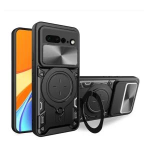 کاور اسپارتان مدل Magnet Ring Strap مناسب برای گوشی موبایل گوگل Pixel 7 Pro به همراه بند آویز