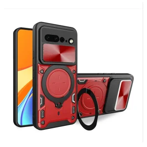 کاور اسپارتان مدل Magnet Ring Strap مناسب برای گوشی موبایل گوگل Pixel 7 Pro به همراه بند آویز