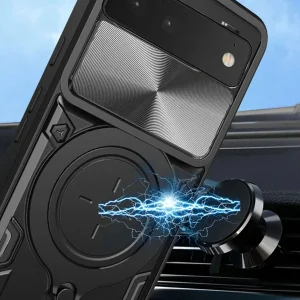 کاور اسپارتان مدل Magnet Ring Strap مناسب برای گوشی موبایل گوگل Pixel 7 Pro به همراه بند آویز