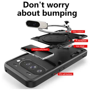 کاور اسپارتان مدل Magnet Ring Strap مناسب برای گوشی موبایل گوگل Pixel 7 Pro به همراه بند آویز