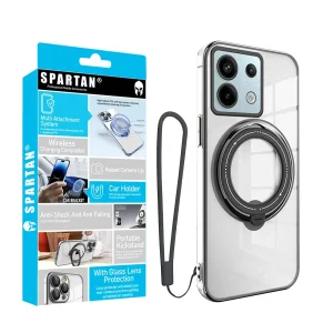 کاور اسپارتان مدل Ring Stand Strap مناسب برای گوشی موبایل شیائومی Redmi Note 13 Pro 5G به همراه بند