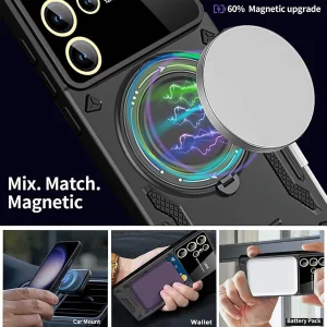 کاور اسپارتان مدل Hybrid Strap مناسب برای گوشی موبایل سامسونگ Galaxy S25 Ultra به همراه بند