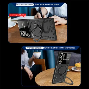 کاور اسپارتان مدل Hybrid Strap مناسب برای گوشی موبایل سامسونگ Galaxy S25 Ultra به همراه بند