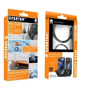 کاور اسپارتان مدل  Magnetic Apple Strap مناسب برای گوشی موبایل آنر X9b به همراه بندآویز