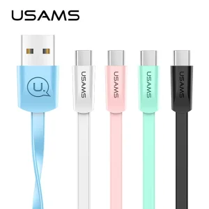 کابل تبدیل USB به USB-C یوسمز مدل US-SJ200 U2 طول 1.2 متر