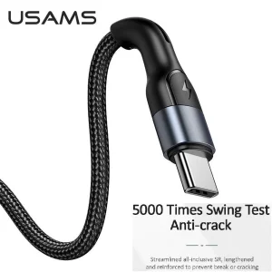 کابل تبدیل USB به USB-C یوسمز مدل US-SJ449  طول یک متر