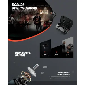 هدفون بلوتوثی دانر مدل Dobuds ONE