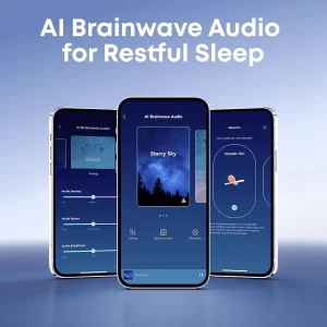 هدفون تو گوشی بلوتوثی انکر مدل Soundcore Sleep A30 با درایور داینامیک، طراحی مناسب استفاده هنگام خواب، نویز کنسلینگ فعال، پایش خواب و تشخیص خر و پف