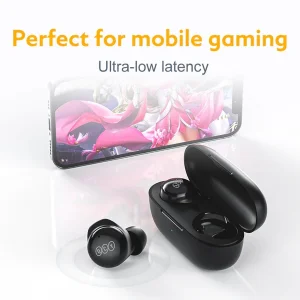 هدفون بلوتوثی کیو سی وای T17، درگاه شارژ USB Type-C، دارای نشانگر LED، مقاوم در برابر آب