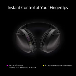 هدست گیمینگ باسیم ایسوس مدل ROG Strix Go Core