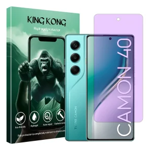 محافظ صفحه نمایش آنتی پرپل کینگ کونگ  مدل هیدروژلی مناسب برای گوشی موبایل تکنو Camon 40