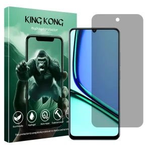 محافظ صفحه نمایش حریم شخصی کینگ کونگ مدل Tough مناسب برای گوشی موبایل ریلمی Note 60