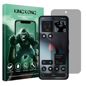 محافظ صفحه نمایش حریم شخصی کینگ کونگ مدل Tough مناسب برای گوشی موبایل ناتینگ Phone 3