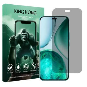 محافظ صفحه نمایش حریم شخصی کینگ کونگ مدل Tough مناسب برای گوشی موبایل آنر X8c