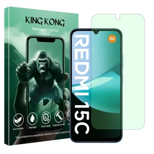 محافظ صفحه نمایش گرین لایت کینگ کونگ مدل Eye Care مناسب برای گوشی موبایل شیائومی Redmi 15C