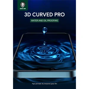محافظ صفحه نمایش گرین مدل Curved-Pro مناسب برای گوشی موبایل اپل iPhone 13 Pro Max