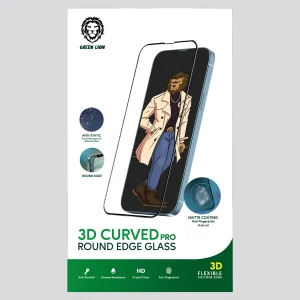 محافظ صفحه نمایش گرین مدل Curved-Pro مناسب برای گوشی موبایل اپل iPhone 13 Pro Max