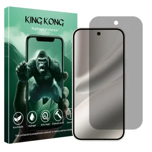 محافظ صفحه نمایش حریم شخصی کینگ کونگ مدل Tough مناسب برای گوشی موبایل گوگل Pixel 10 Pro