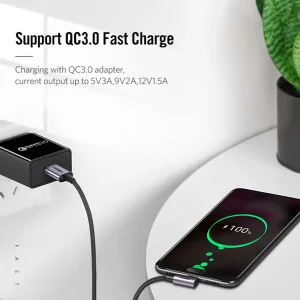 کابل تبدیل USB-C به USB یوگرین مدل US284-50942 طول 2 متر