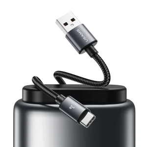 کابل تبدیل USB به USB-C یوسمز مدل sj767 طول 1 متر