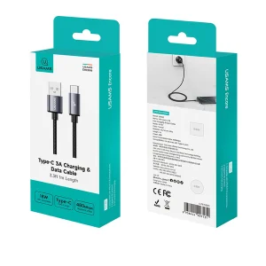 کابل تبدیل USB به USB-C یوسمز مدل sj767 طول 1 متر