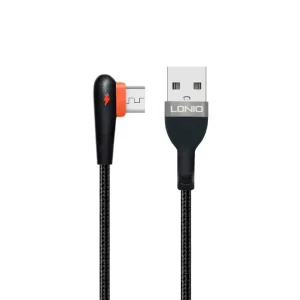کابل تبدیل USB به microUSB الدینیو مدل LS561 طول 2 متر