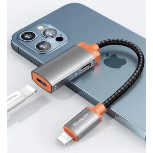 مبدل 1 به 2 لایتنینگ مک دودو مدل Digital Audio Adapter For Lightning