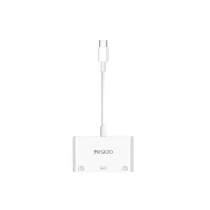 مبدل USB-C به USB-C / USB یسیدو مدل GS17
