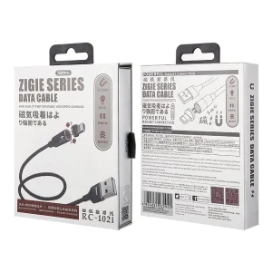 کابل تبديل مغناطيسي USB به لایتنینگ ریمکس مدل RC-102i طول 1.2 متر