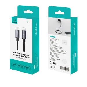 کابل تبدیل USB-C به لایتنینگ یوسمز مدل SJ770 طول 1 متر