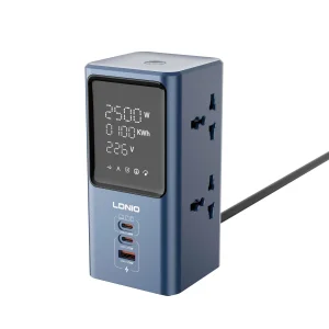 شارژر رومیزی 45 وات 7 پورت الدینیو مدل Ldnio SC2 به همراه کابل برق
