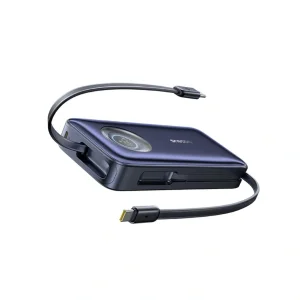 پاوربانک 100 وات بیسوس مدل EnerCore CR11 ظرفیت 20000 میلی‌آمپرساعت به همراه دو عدد کابل USB-C
