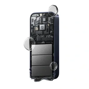پاوربانک 100 وات بیسوس مدل EnerCore CR11 ظرفیت 20000 میلی‌آمپرساعت به همراه دو عدد کابل USB-C