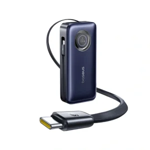 پاوربانک 100 وات بیسوس مدل EnerCore CR11 ظرفیت 20000 میلی‌آمپرساعت به همراه دو عدد کابل USB-C