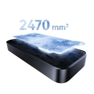 پاوربانک 100 وات بیسوس مدل EnerCore CR11 ظرفیت 20000 میلی‌آمپرساعت به همراه دو عدد کابل USB-C