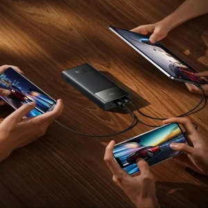 پاوربانک بیسوس مدل Star-Lord digital display  ظرفیت 30000 میلی آمپر ساعت