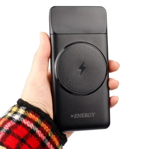 پاور بانک ایکس-انرژی مدل x-86w wireless 22.5w ظرفیت 10000 میلی آمپر