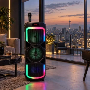اسپیکر بلوتوثی قابل حمل ایکس باس مدل ABS-8302