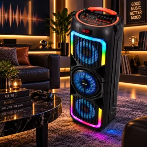 اسپیکر بلوتوثی قابل حمل ایکس باس مدل ABS-8302