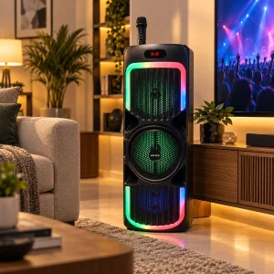 اسپیکر بلوتوثی قابل حمل ایکس باس مدل ABS-8302