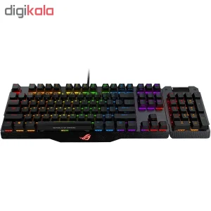 کیبورد مخصوص بازی ایسوس مدل ROG Claymore