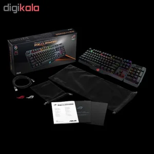 کیبورد مخصوص بازی ایسوس مدل ROG Claymore