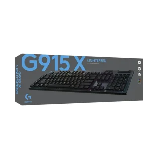 کیبورد بی سیم گیمینگ لاجیتک مدل G915 X LIGHTSPEED