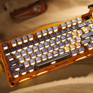 کیبورد بی سیم گراوا استار مدل Mercury K1 Pro Special Edition Battle