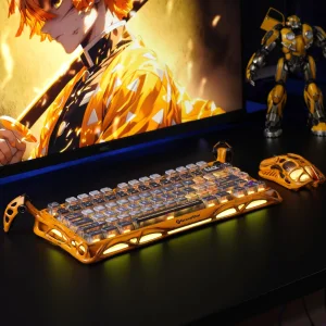 کیبورد بی سیم گراوا استار مدل Mercury K1 Pro Special Edition Battle