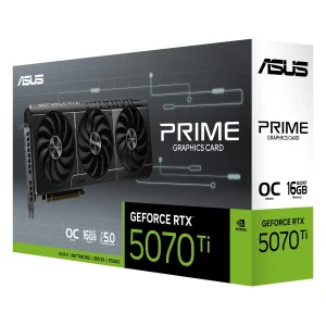 کارت گرافیک ایسوس مدل PRIME GeForce RTX 5070 Ti 16GB GDDR7 OC