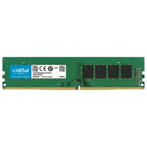 رم کامپیوتر DDR4 کروشیال 16 گیگابایت 3200 مگاهرتز U-DIMM CL22 مدل CB16GU3200، تک‌کاناله، تک ماژول