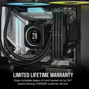 رم دسکتاپ DDR5 دو کاناله 6400 مگاهرتز CL36 کورسیر مدل VENGEANCE ظرفیت 32 گیگابایت